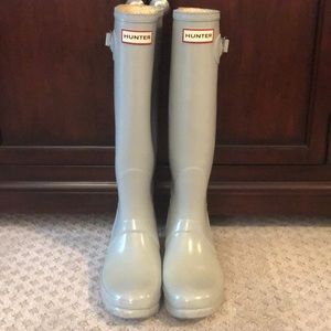 Hunter tall original gloss rain boots